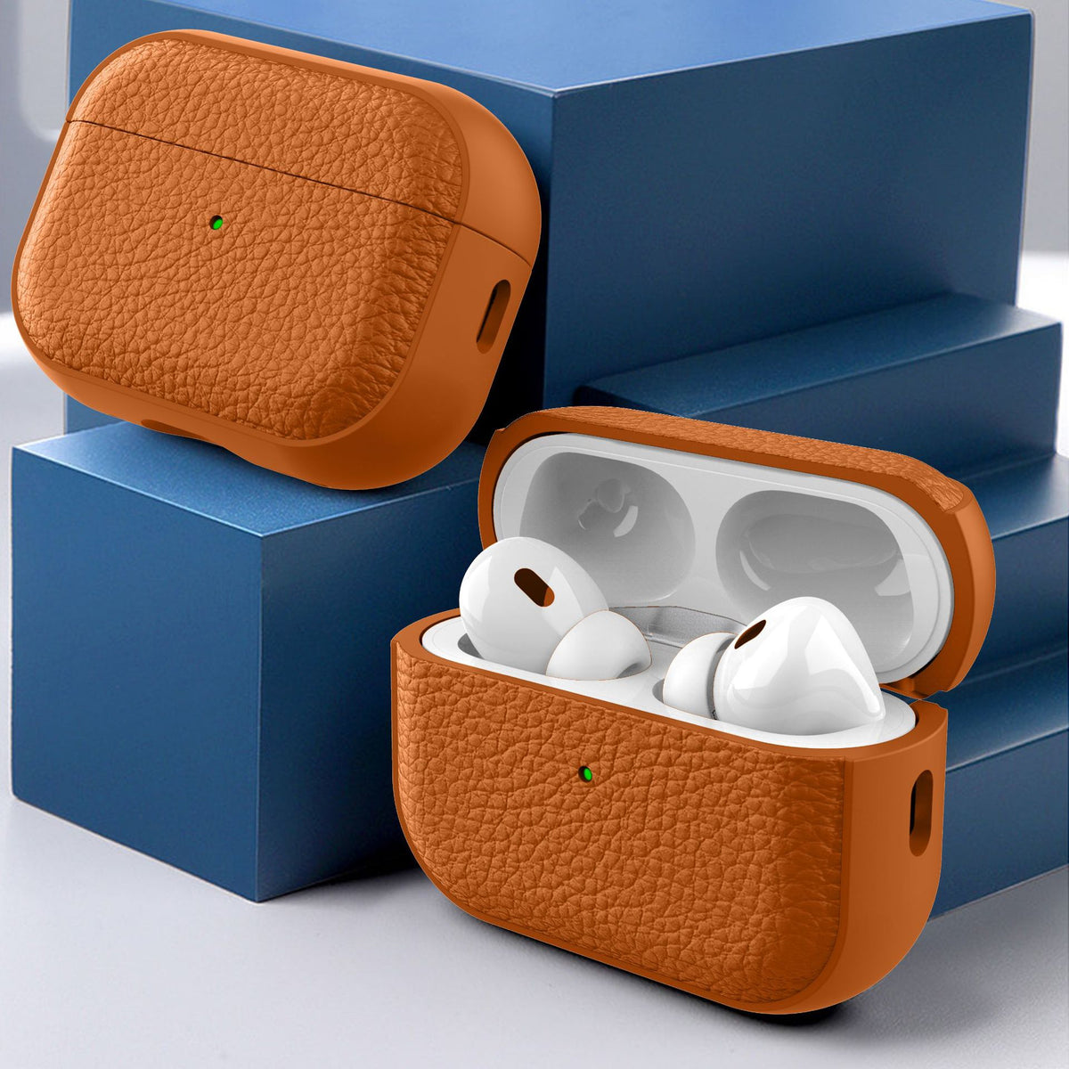 Leather Texture TPU Case for AirPods