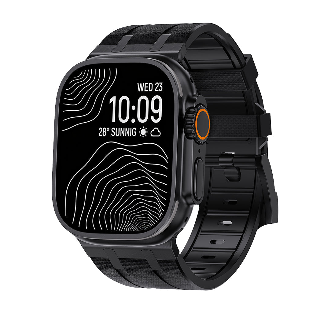 AP-Style Integrated FKM Apple Watch Band