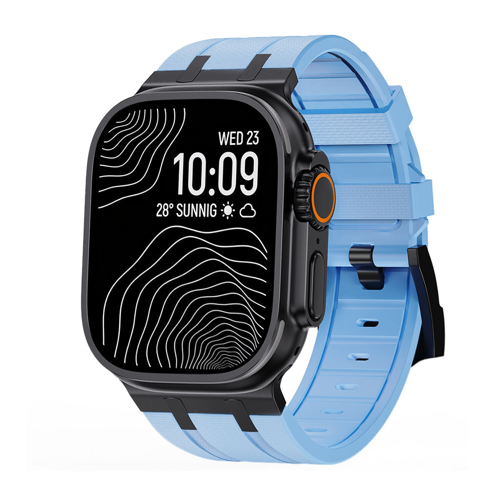 AP-Style Integrated FKM Apple Watch Band