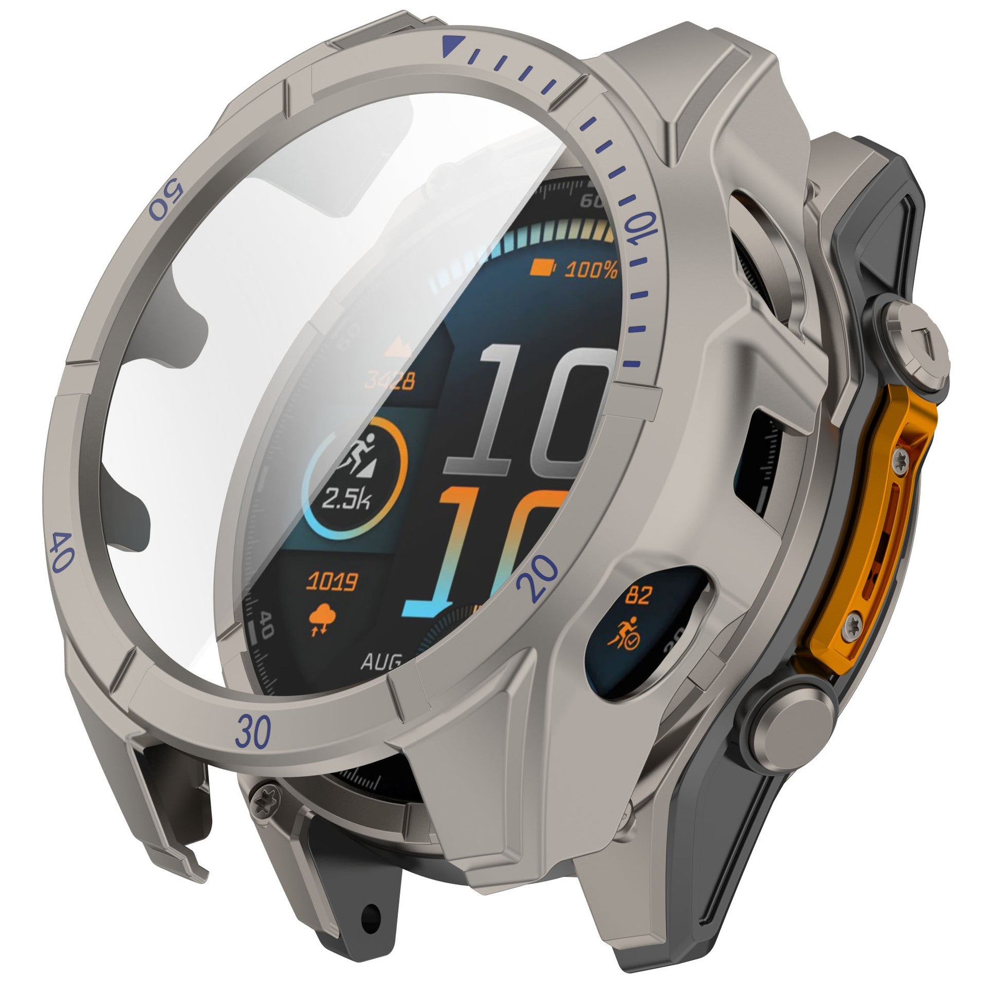 Armor Integrated Case & Screen Guard For Fenix 8