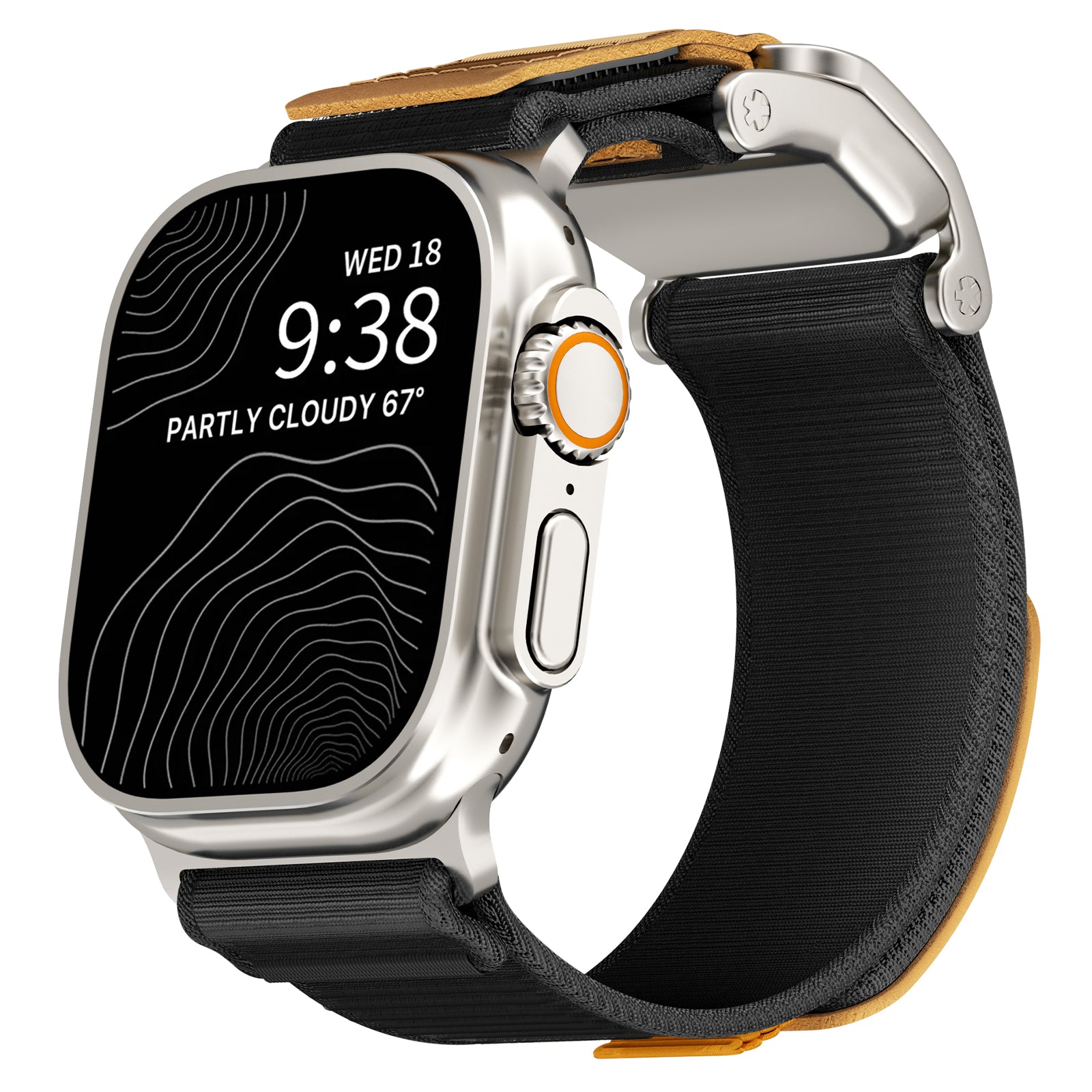 Mag Buckle Nylon Band For Apple Watch