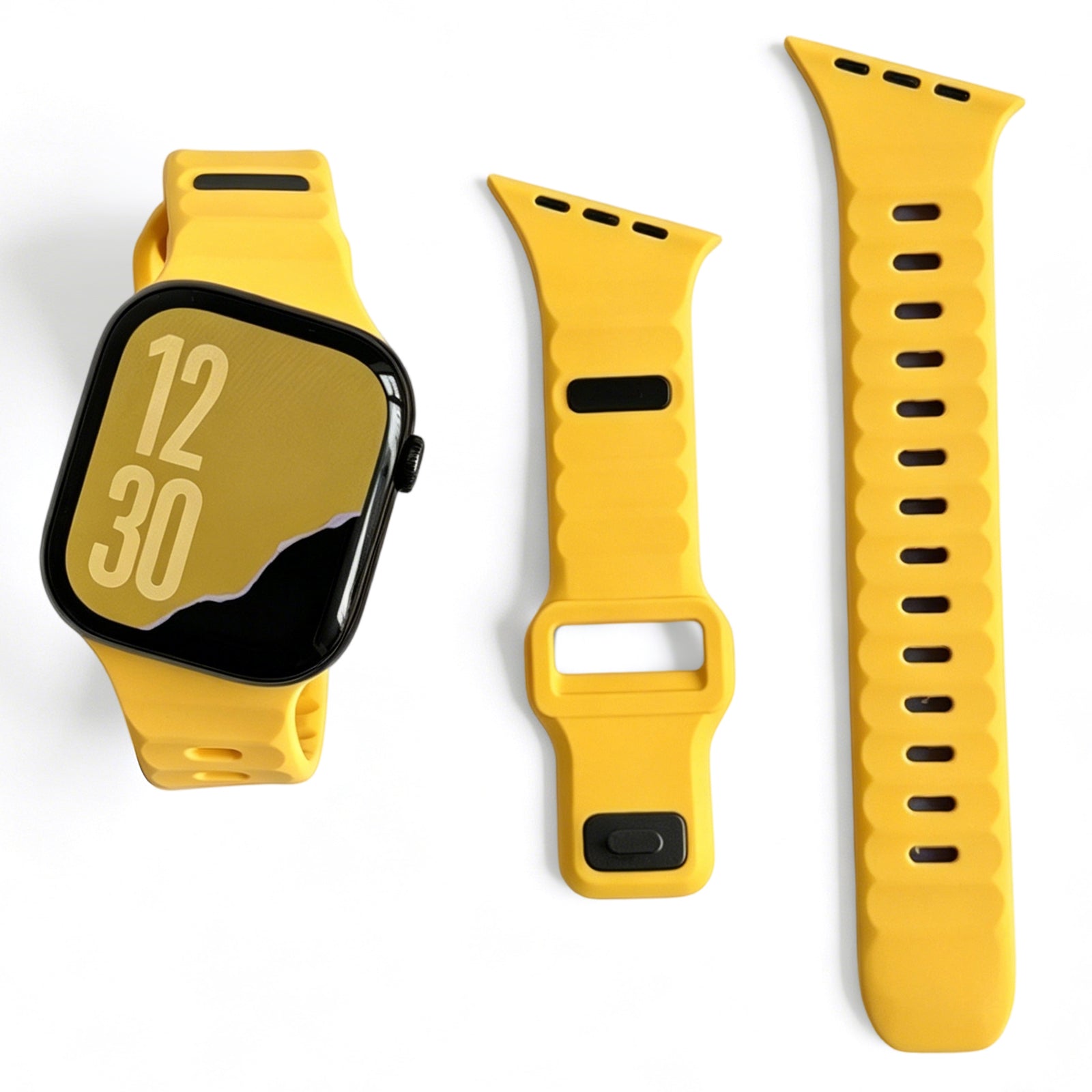 Asymmetric Ridge Design Sport Band For Apple Watch