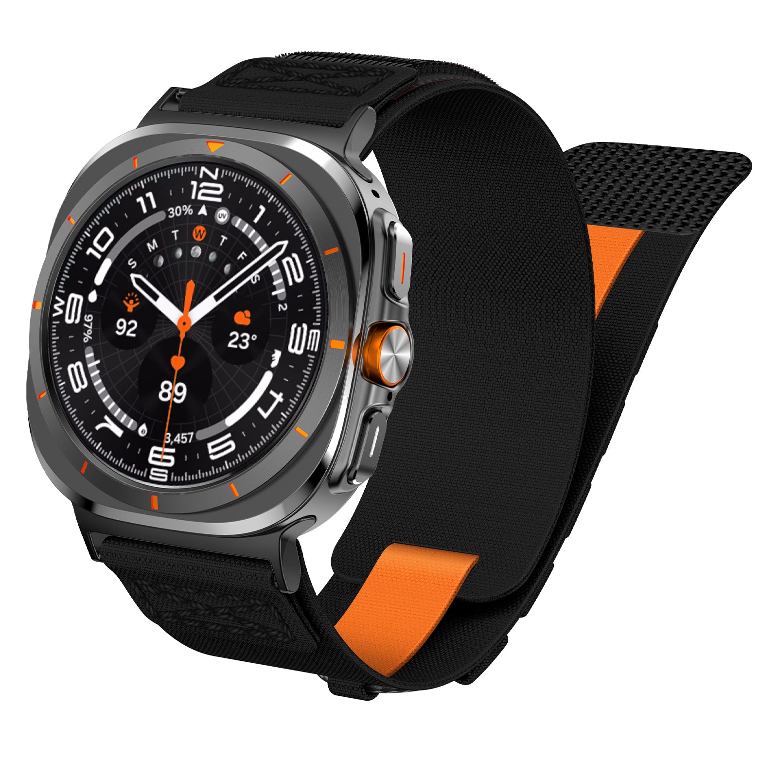Upgraded Durable Nylon Watch Strap for Samsung Galaxy Watch 8 /8ClassicWatch Ultra