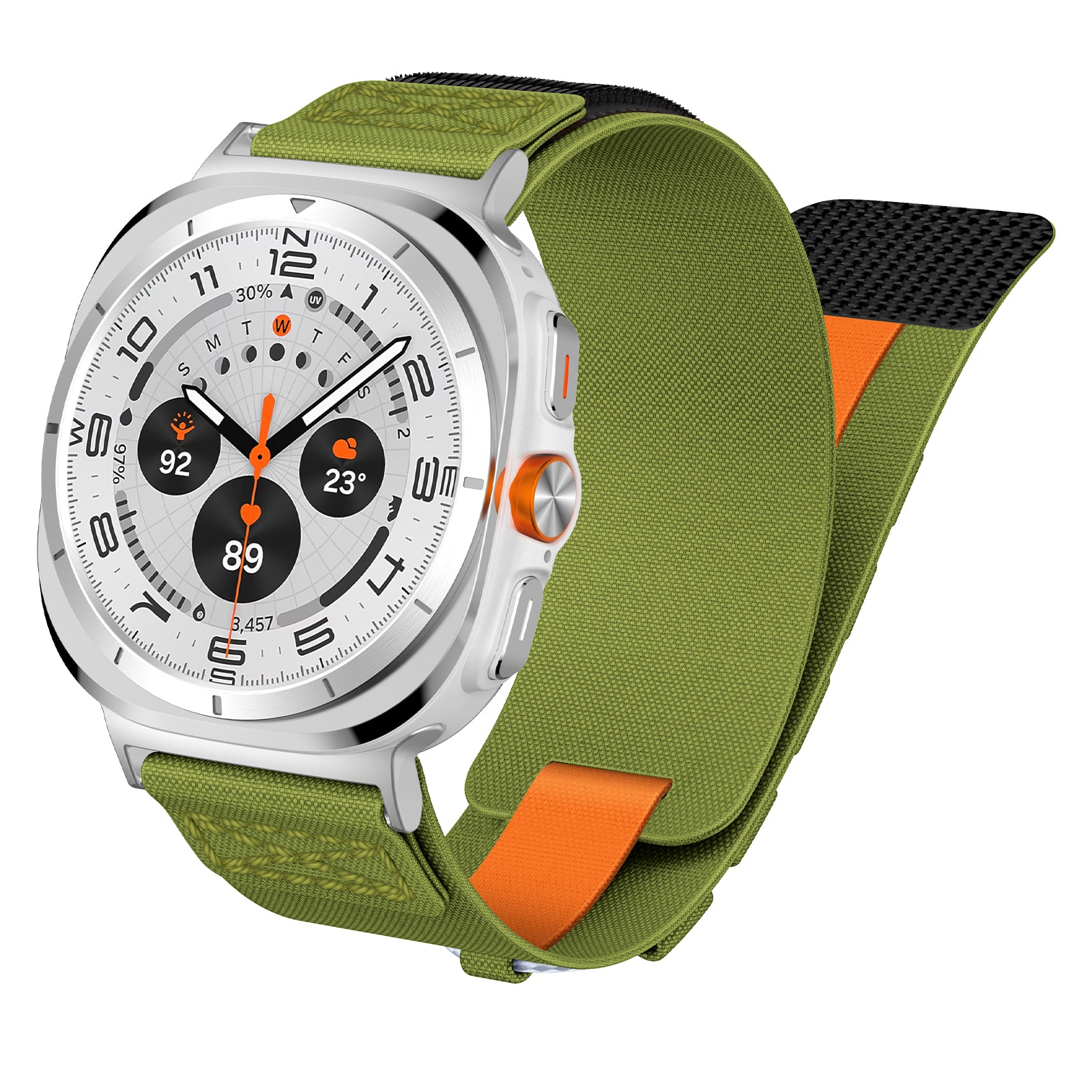 Upgraded Durable Nylon Watch Strap for Samsung Galaxy Watch 8 /8ClassicWatch Ultra
