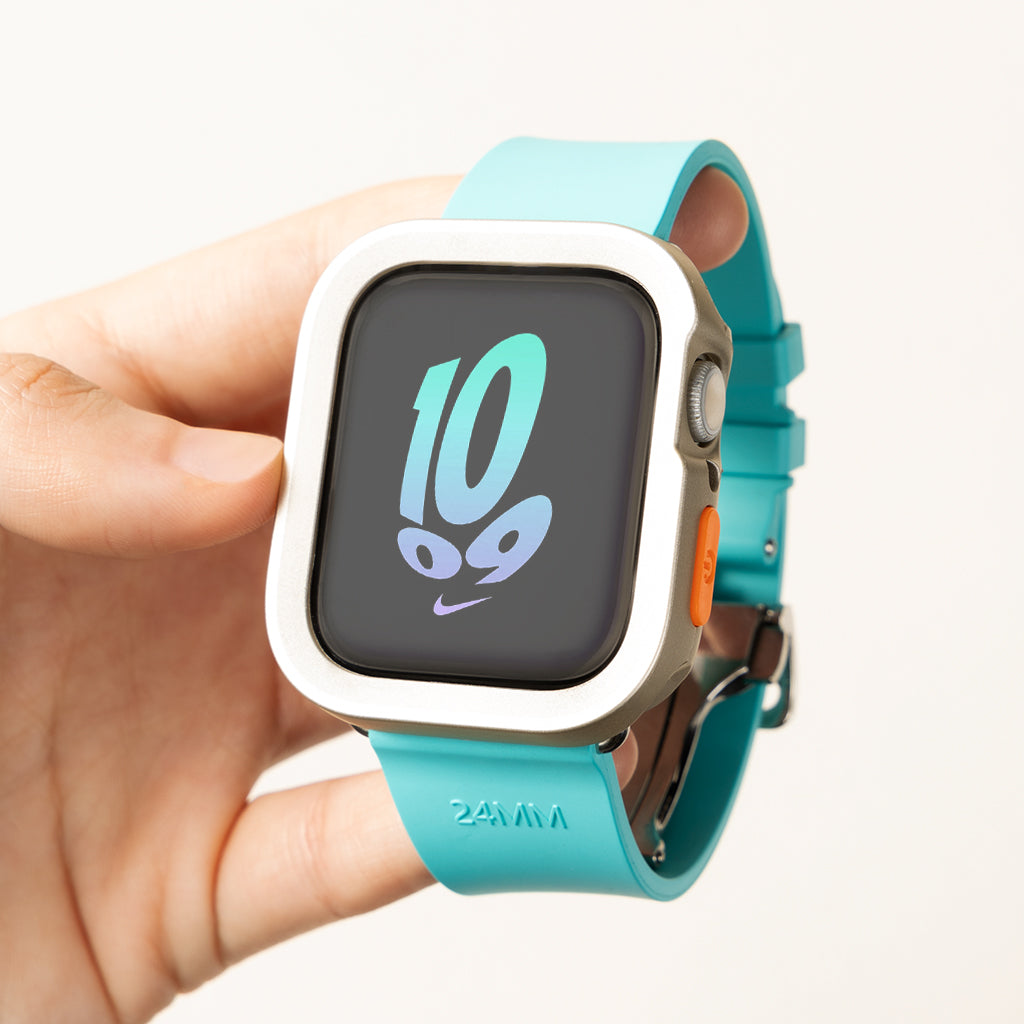 Skin Feel Fluororubber Apple Watch Band