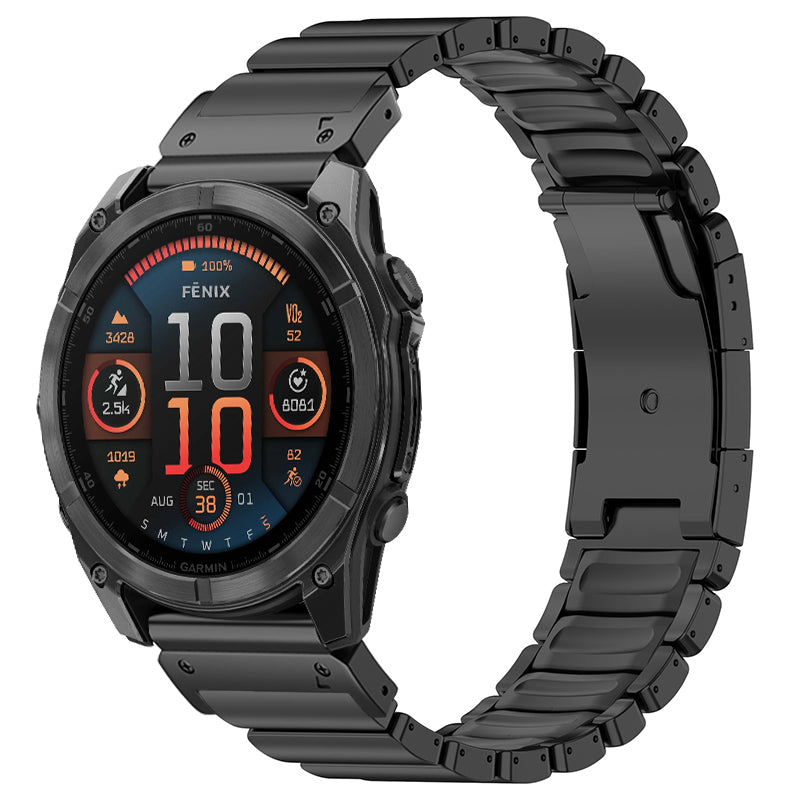 Titanium Band +FKM For Garmin