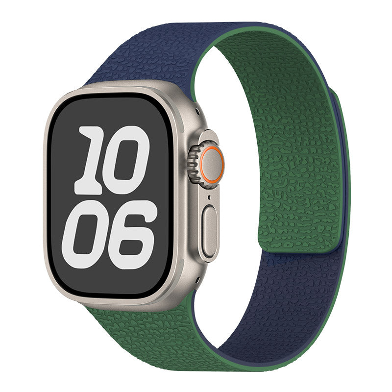 Texture Design-Magnetic Silicone Strap for Apple Watch