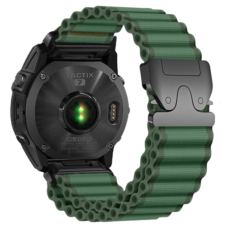 Outdoor Trail Woven Strap For Garmin Watch 26mm/22mm