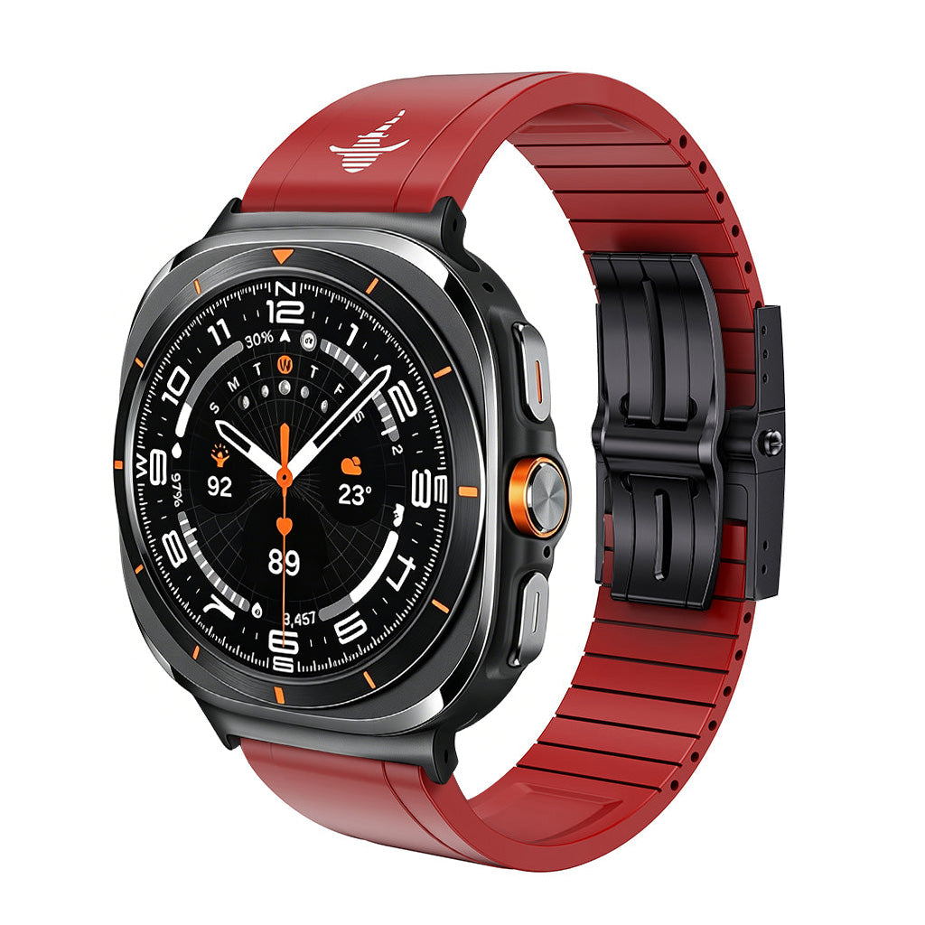 Luxury FKM Rubber Strap for Samsung- The Shark Edition