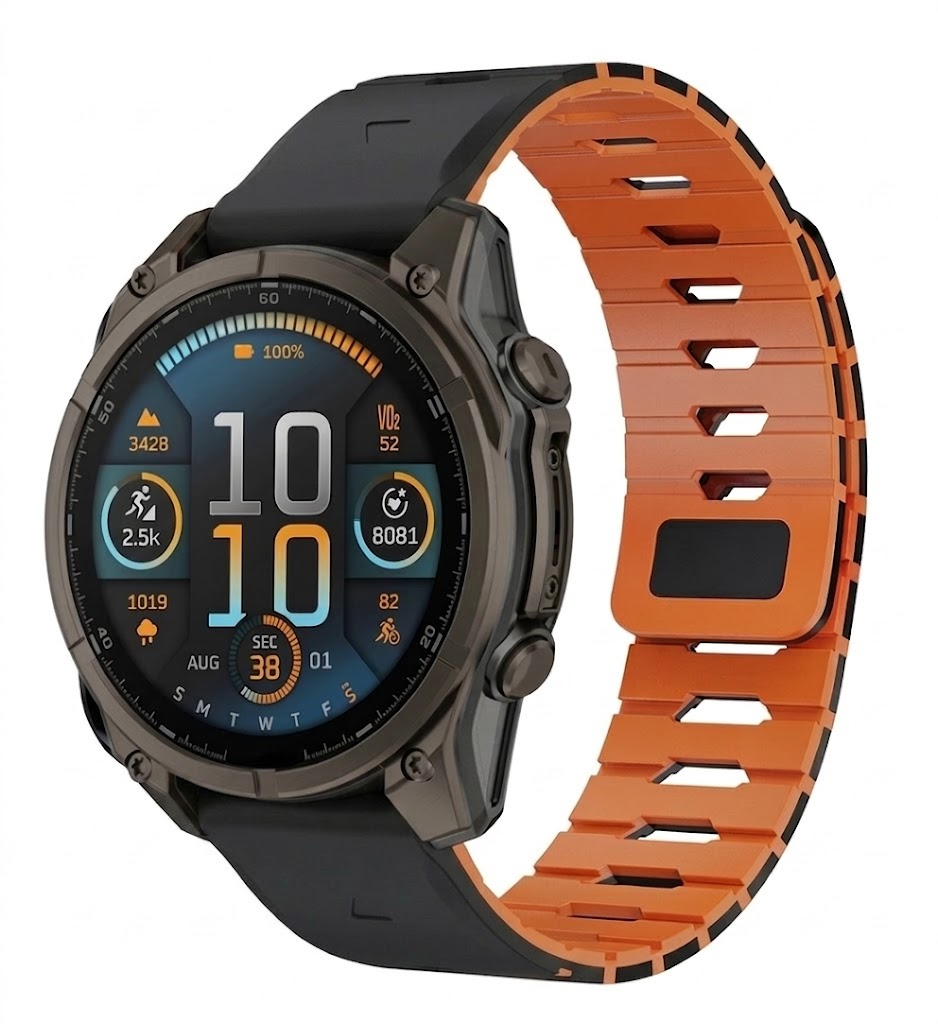 Chromatic Scale |Lightweight Silicone Sport Band for Garmin
