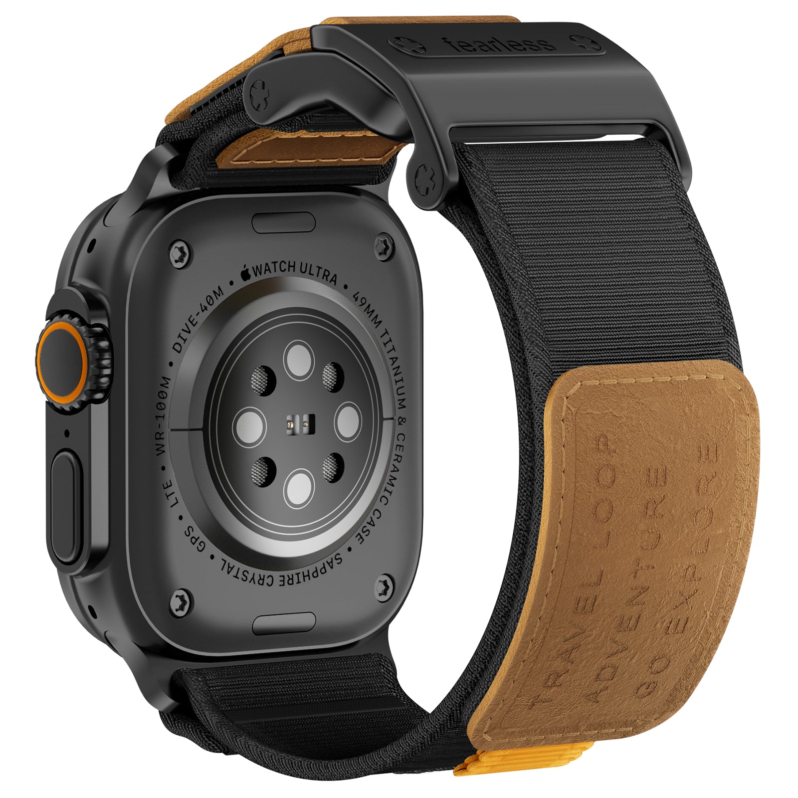 Mag Buckle Nylon Band For Apple Watch