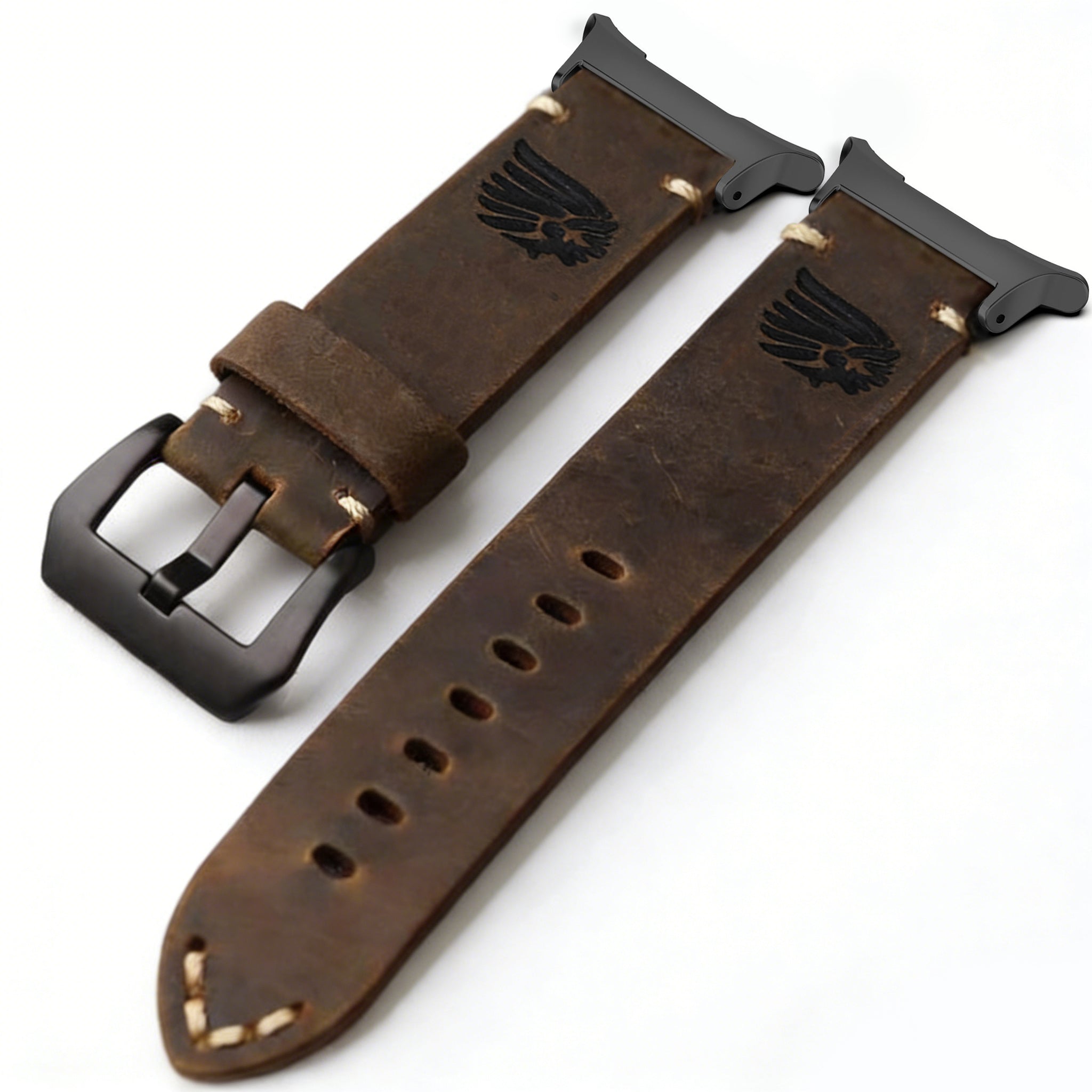 Vintage Leather Band For Samsung Galaxy Watch 8 Classic/Samsung Watch Ultra/ 8 /7/6 /5 Pro/5/4