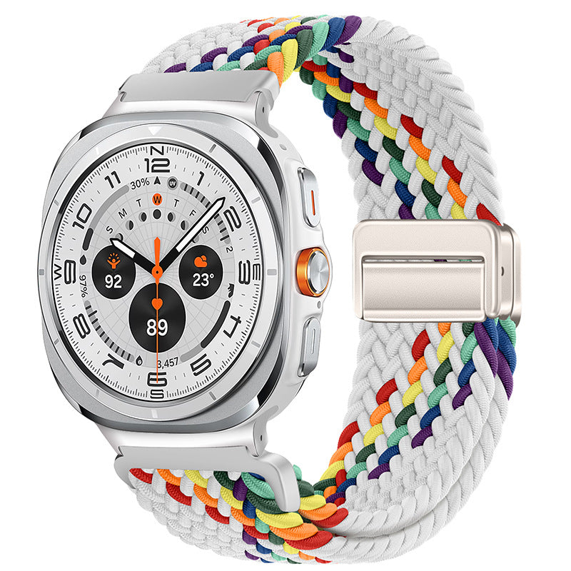 Magnetic buckle strap for Samsung Galaxy Watch Ultra/ Classic 4 /5 /Pro/6 / 7/8 Classic