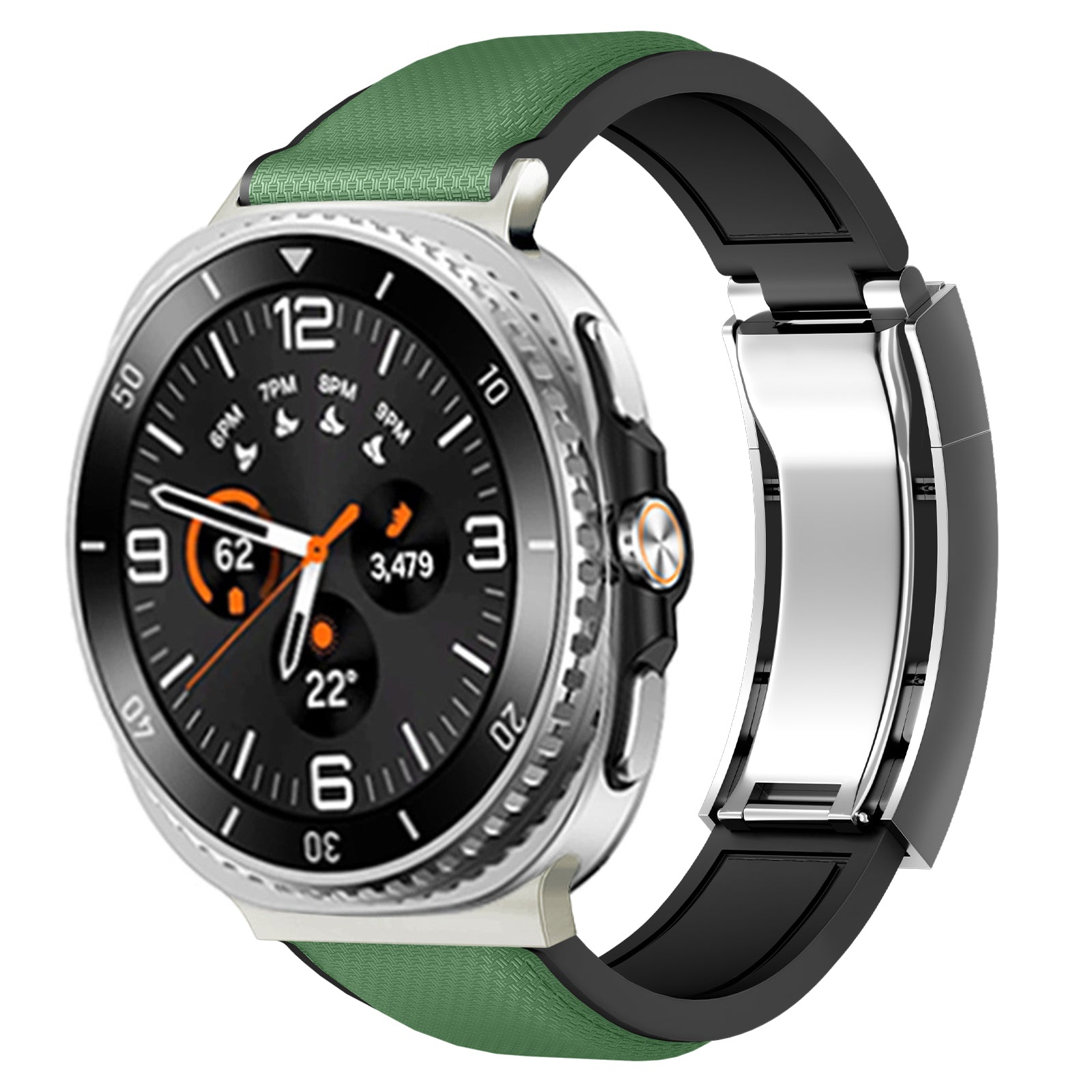 FKM Rubber “R” Buckle Strap For Sumsang