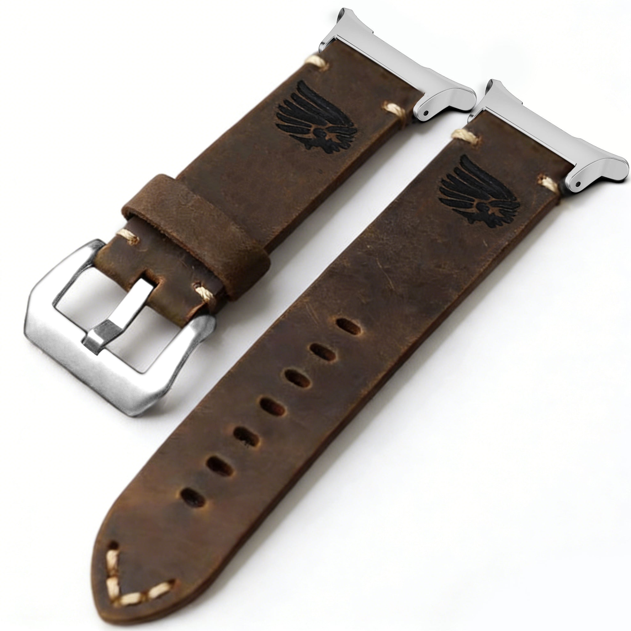 Vintage Leather Band For Samsung Galaxy Watch 8 Classic/Samsung Watch Ultra/ 8 /7/6 /5 Pro/5/4