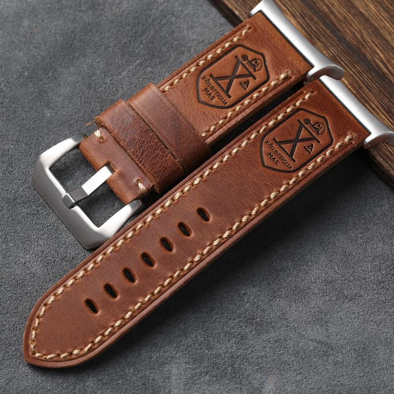 Vintage Leather Band For Samsung Watch Ultra /7 / 6 /5 Pro / 5 /4