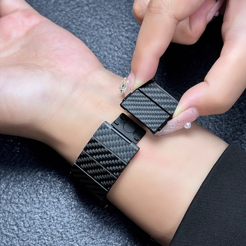 Carbon Fiber Band For Samsung Galaxy Watch Ultra/Watch 8 Classic