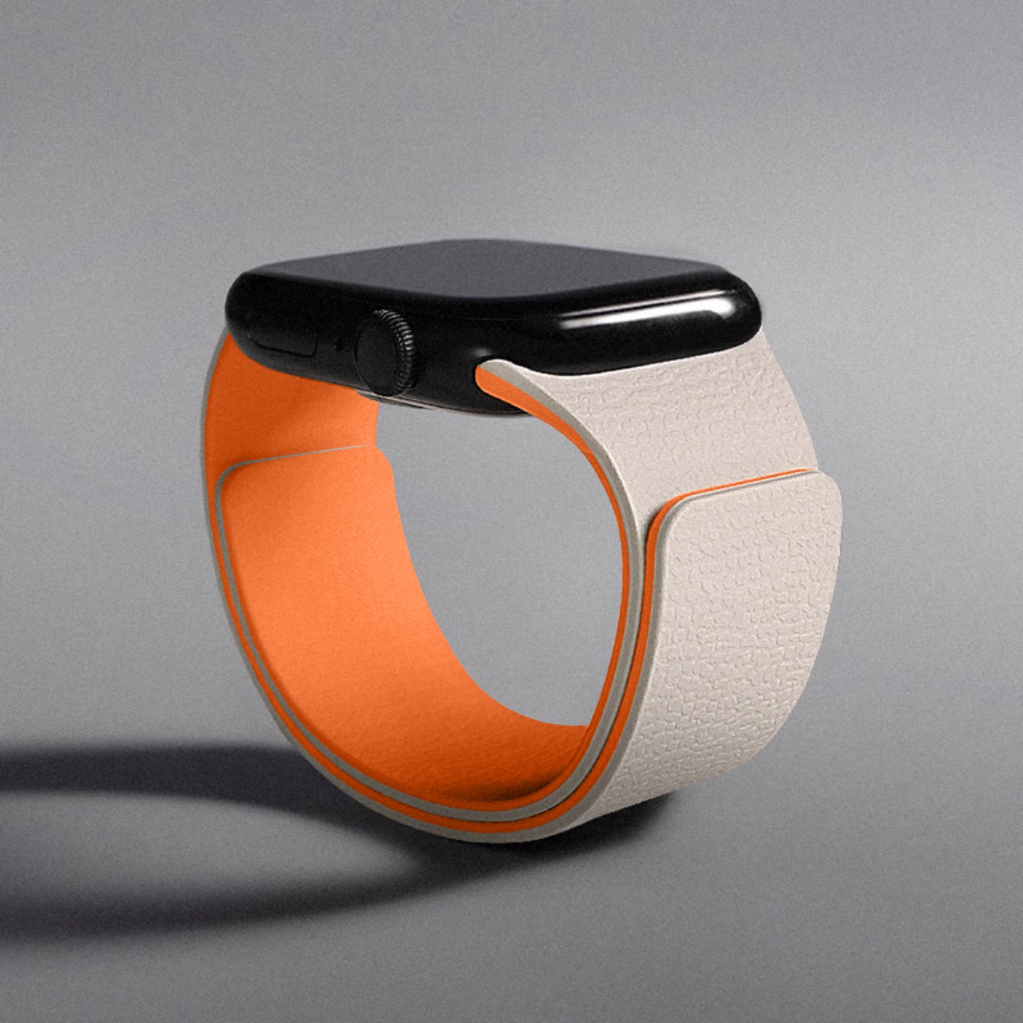 Texture Design-Magnetic Silicone Strap for Apple Watch