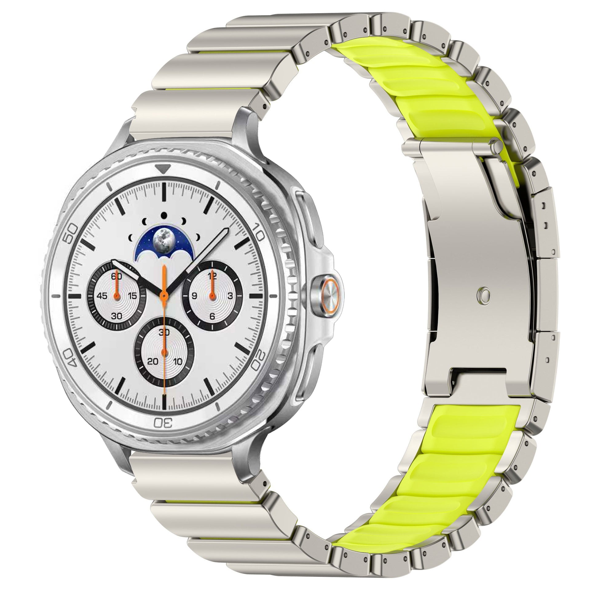 Titanium Band +FKM For Samsung Galaxy Watch