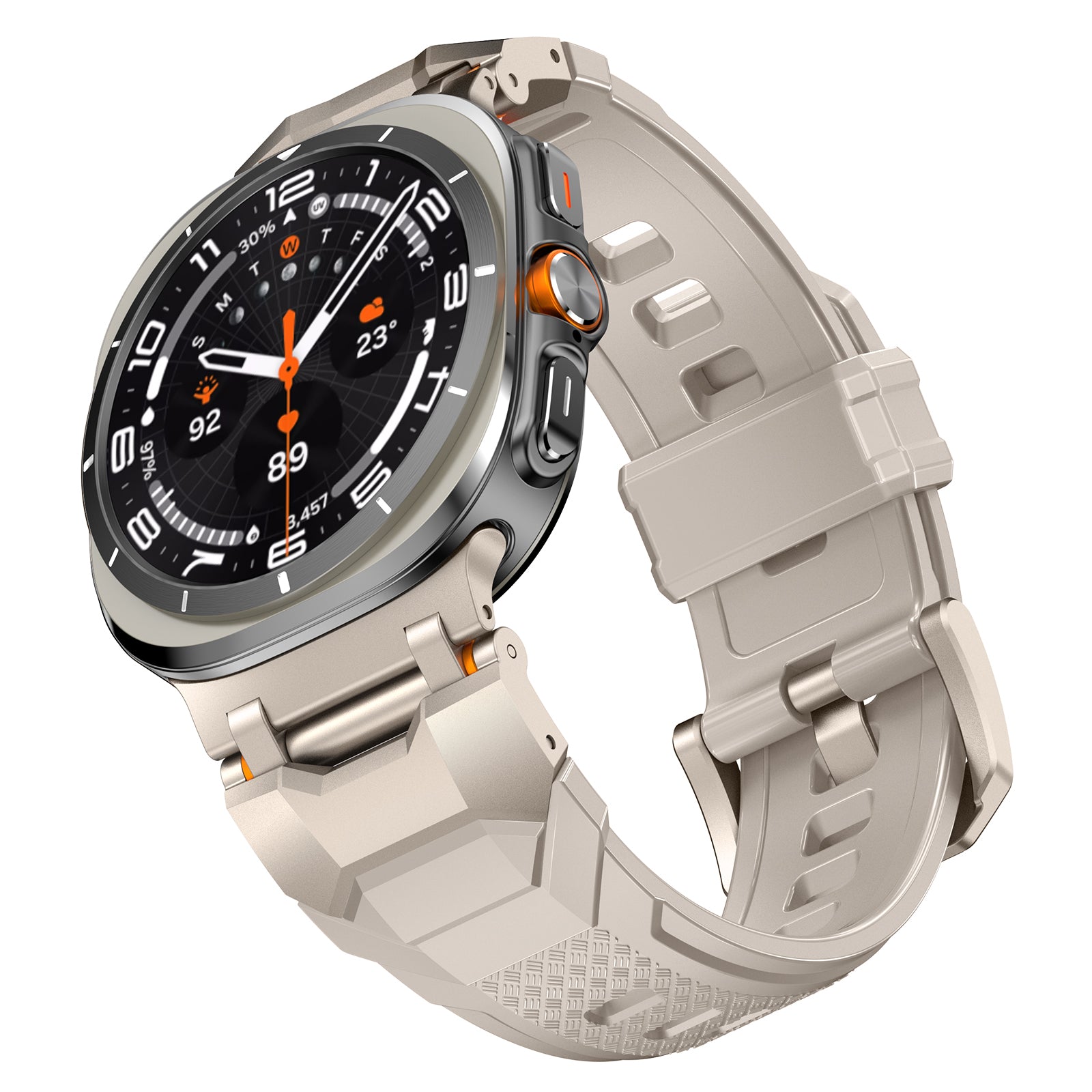 Sharp Wings FKM Rubber Band For Samsung Galaxy Watch Ultra
