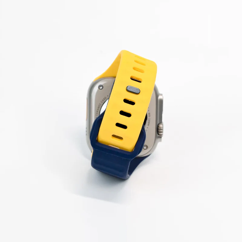 Asymmetric Ridge Design Sport Band For Apple Watch