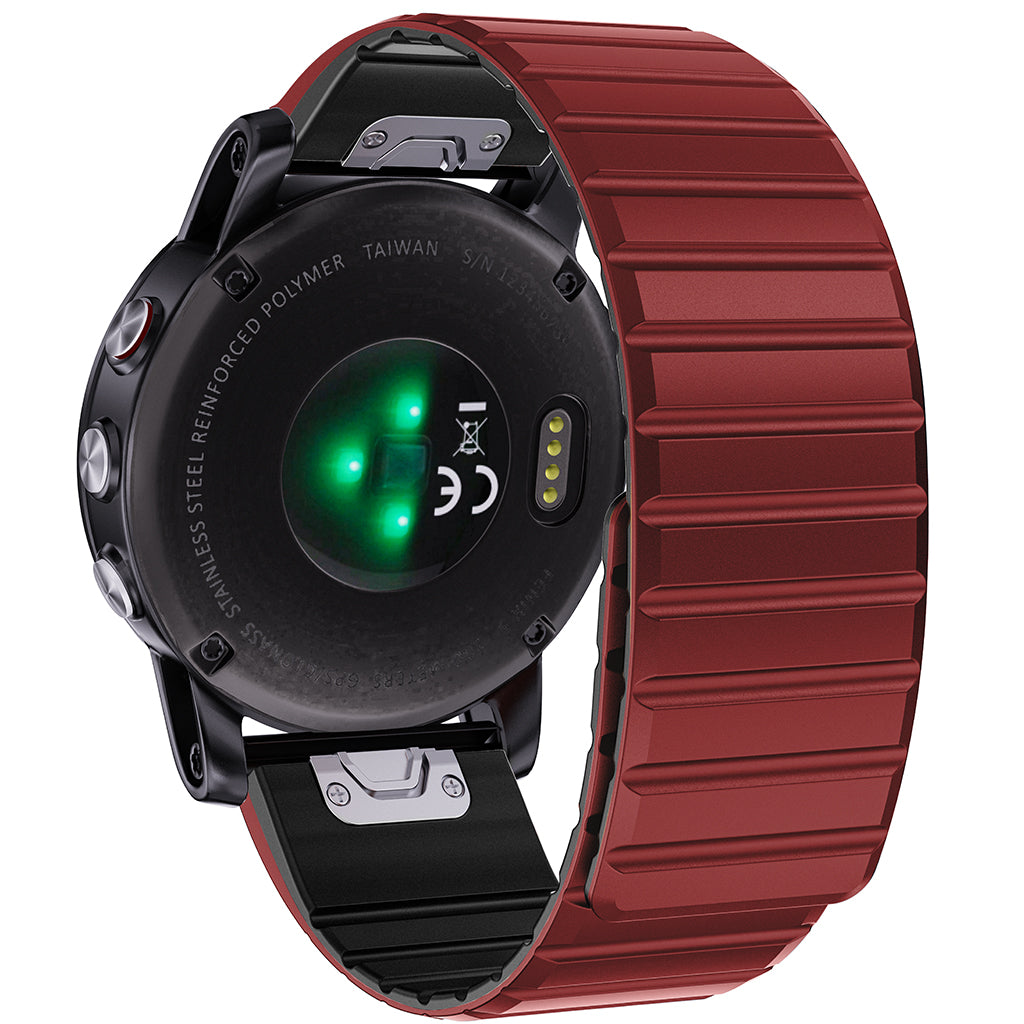 Silicone Magnetic Watch Strap For Garmin Watch