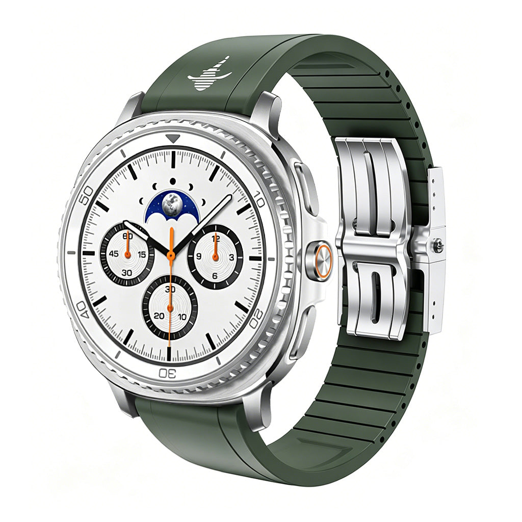 Luxury FKM Rubber Strap for Samsung- The Shark Edition