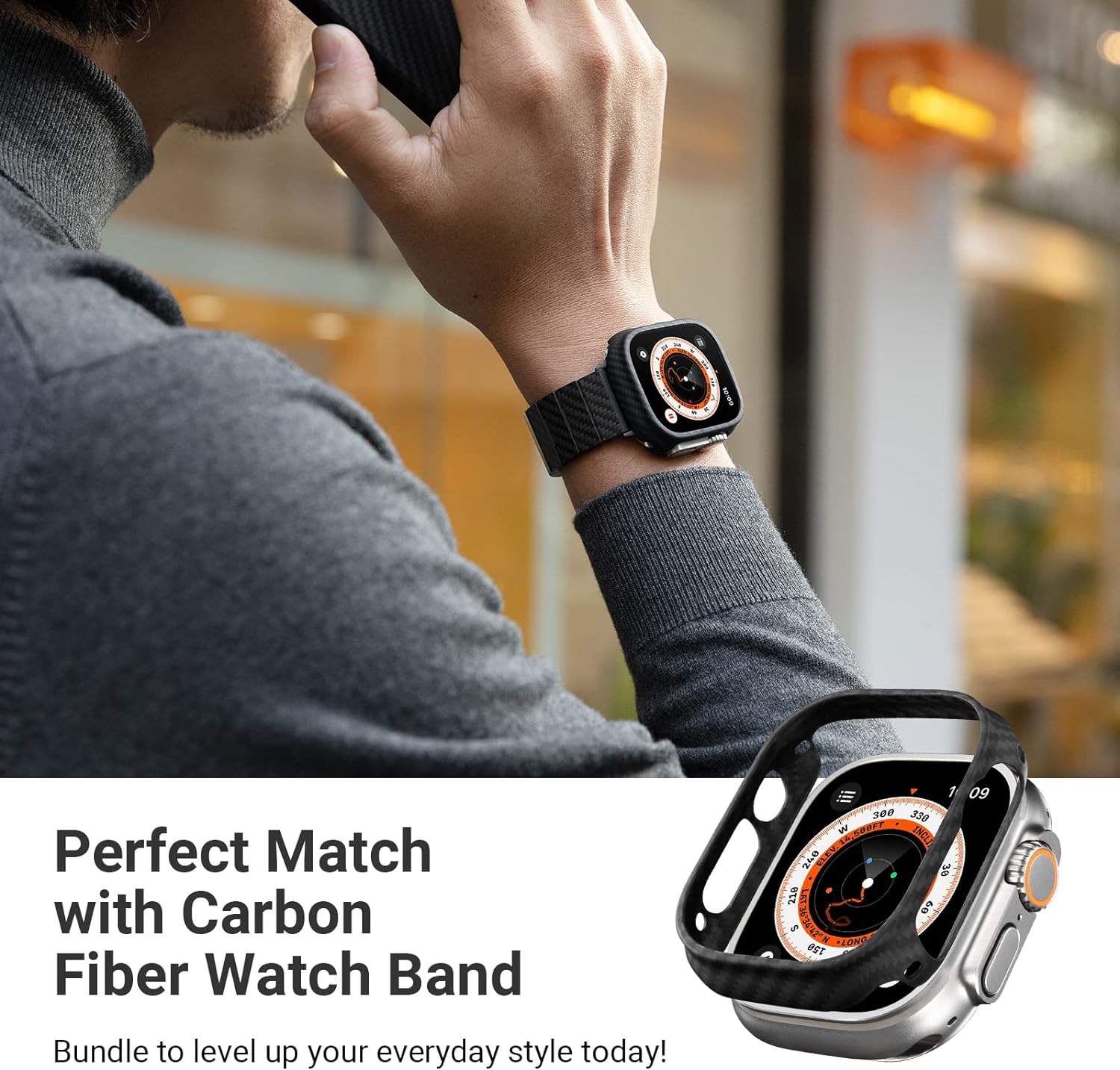 Carbon Fiber Band For Apple Watch