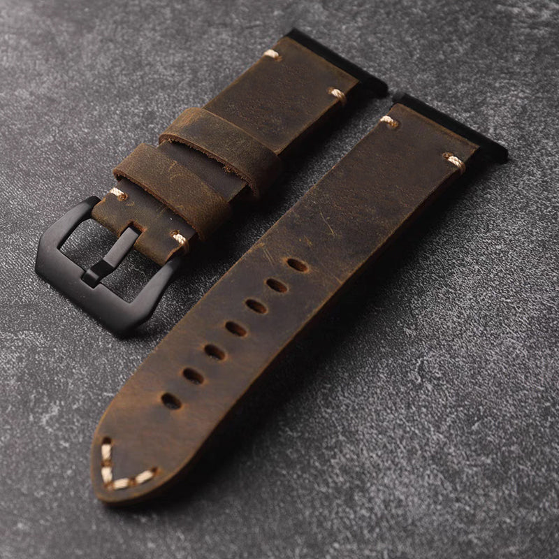 Vintage Leather Band For Samsung Watch Ultra /7 / 6 /5 Pro / 5 /4