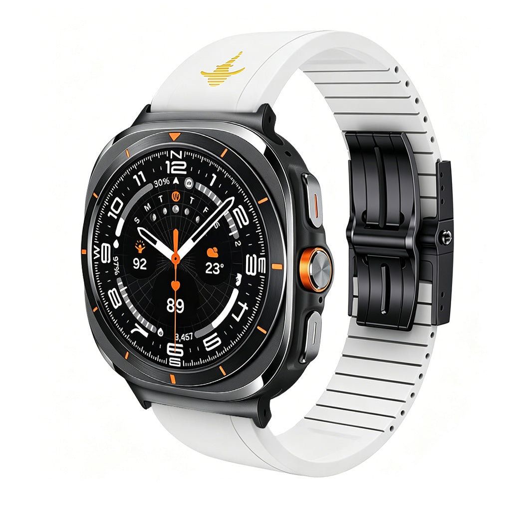 Luxury FKM Rubber Strap for Samsung- The Shark Edition
