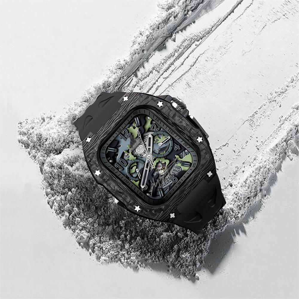 Carbon Fiber Case Retrofit Kit For Apple Watch Ultra
