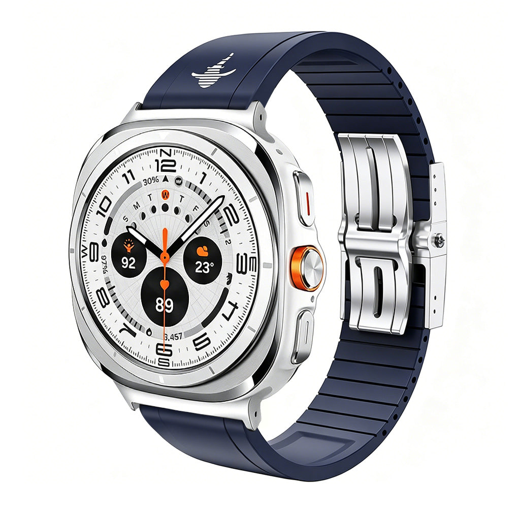 Luxury FKM Rubber Strap for Samsung- The Shark Edition