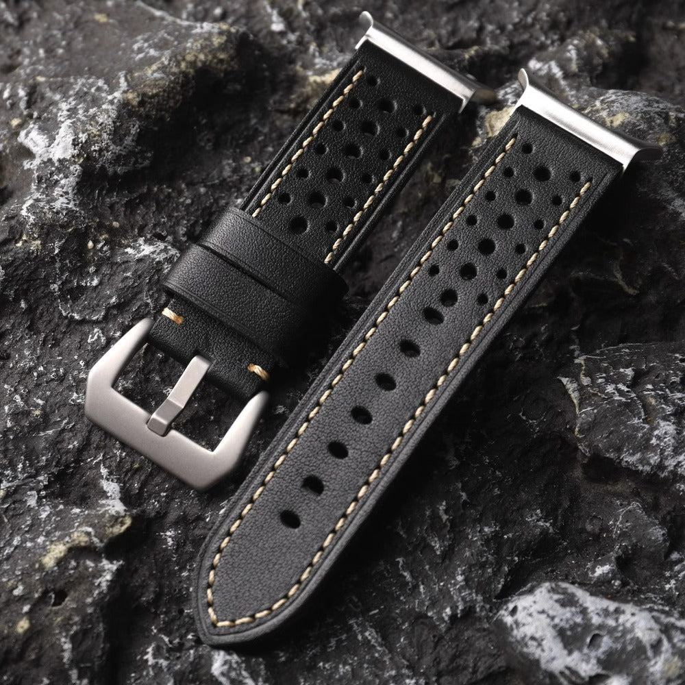 Vintage Racing Watch Band For Samsung Galaxy Watch Ultra/ Galaxy Watch 8 Classic