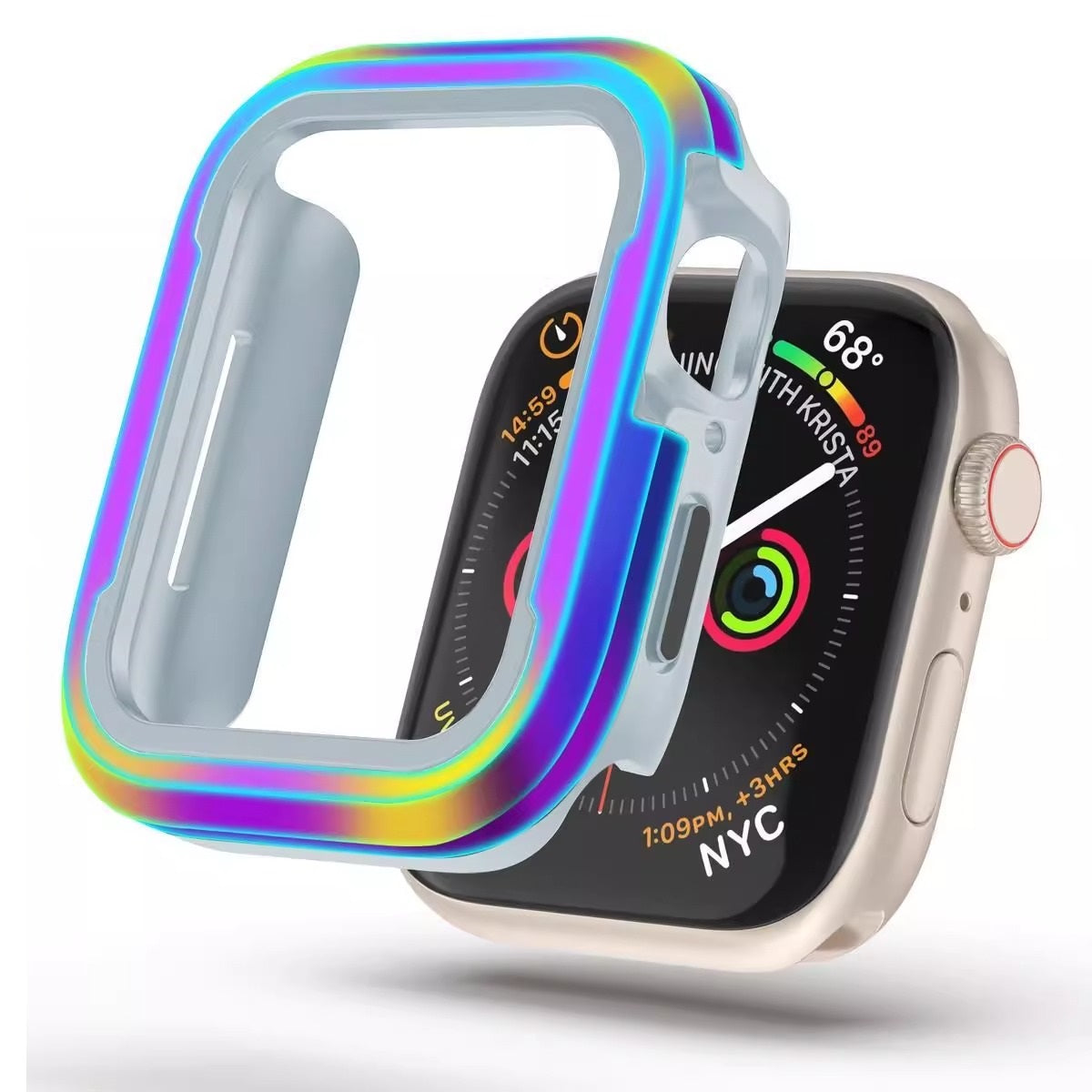Aluminum Alloy Case Bumper For Apple Watch