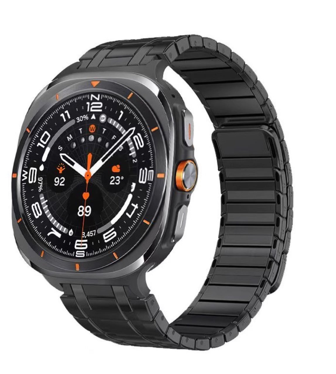 AP Frosted Stainless Steel Magnetic Band For Samsung Galaxy Watch 7 Ultra/Watch 8 Classic