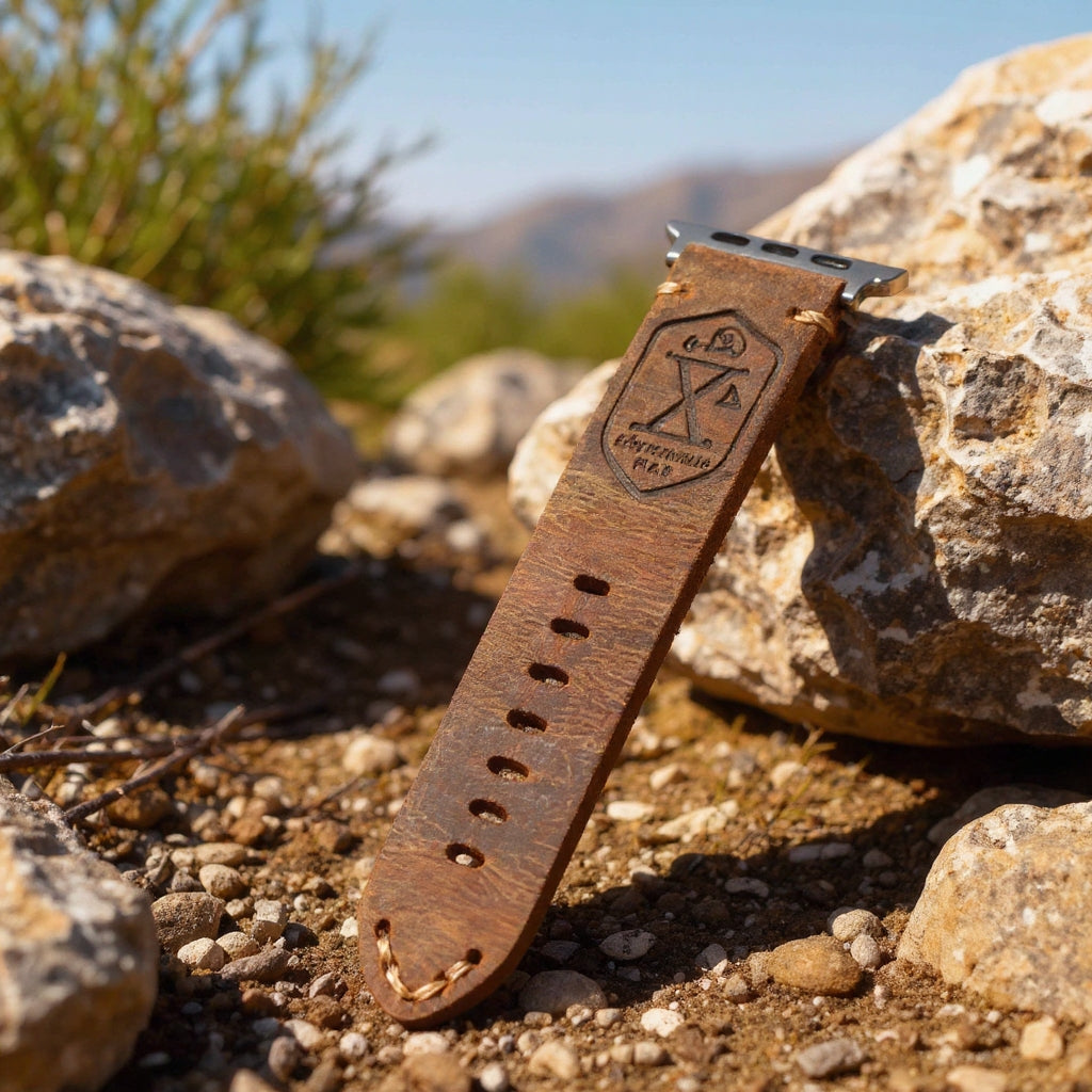 Vintage Leather Apple Watch Strap