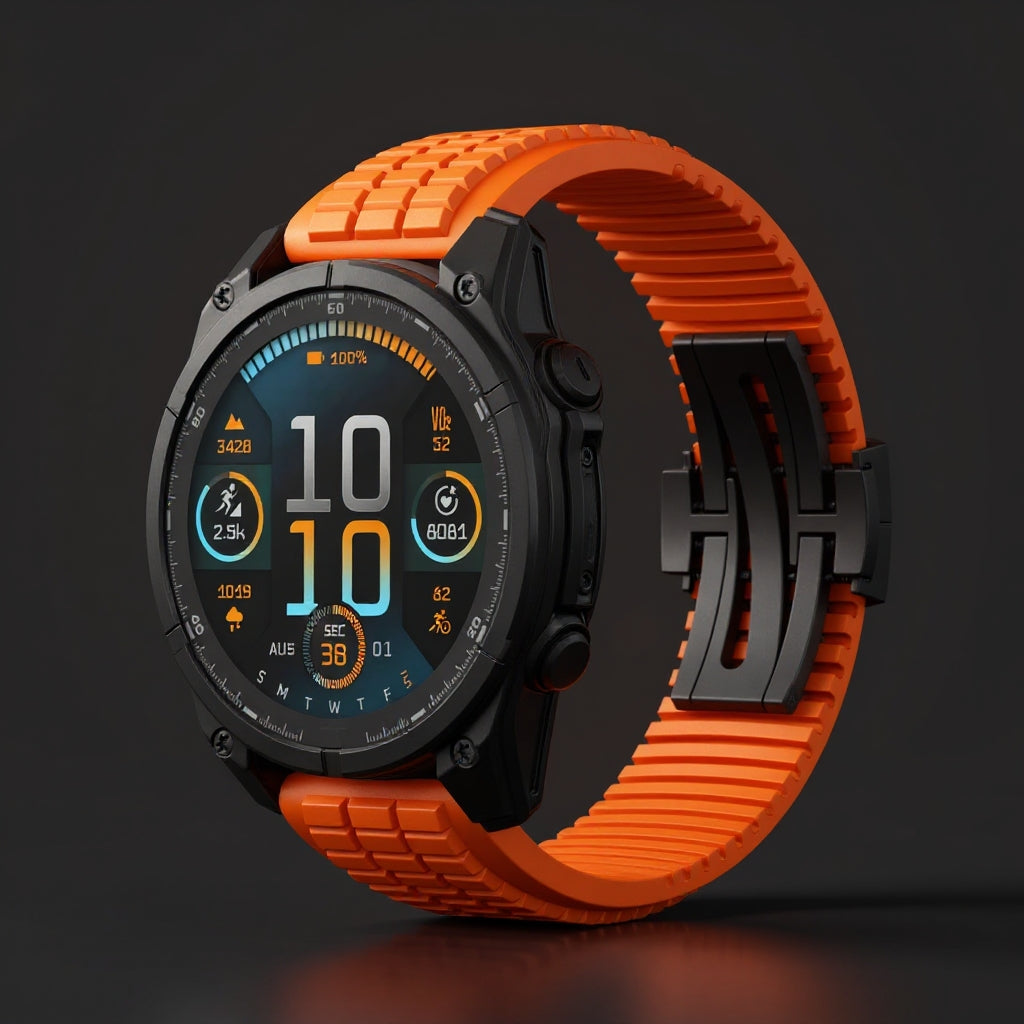 Cross-Country Fluororubber Strap 2.0 For Garmin