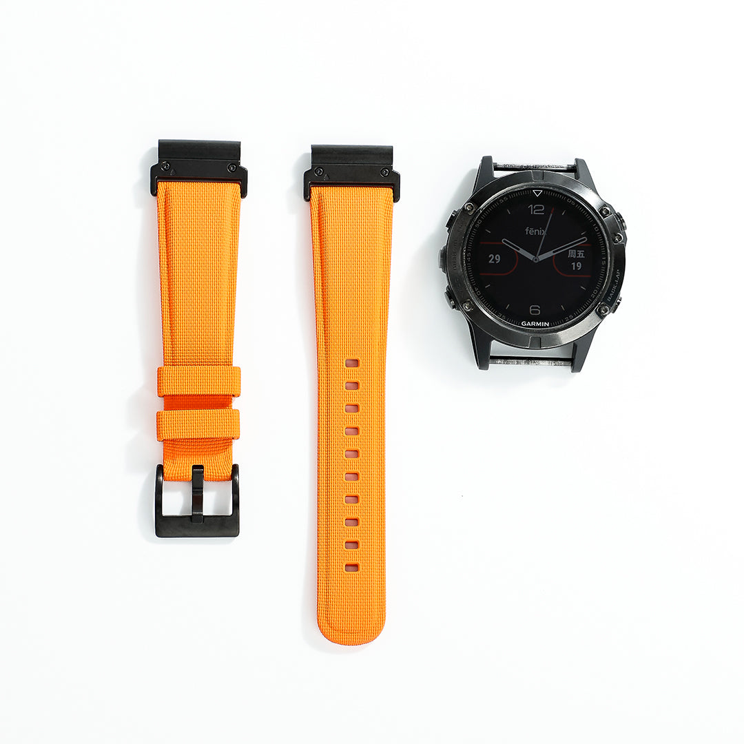 Premium FKM Rubber Textured Strap For Garmin
