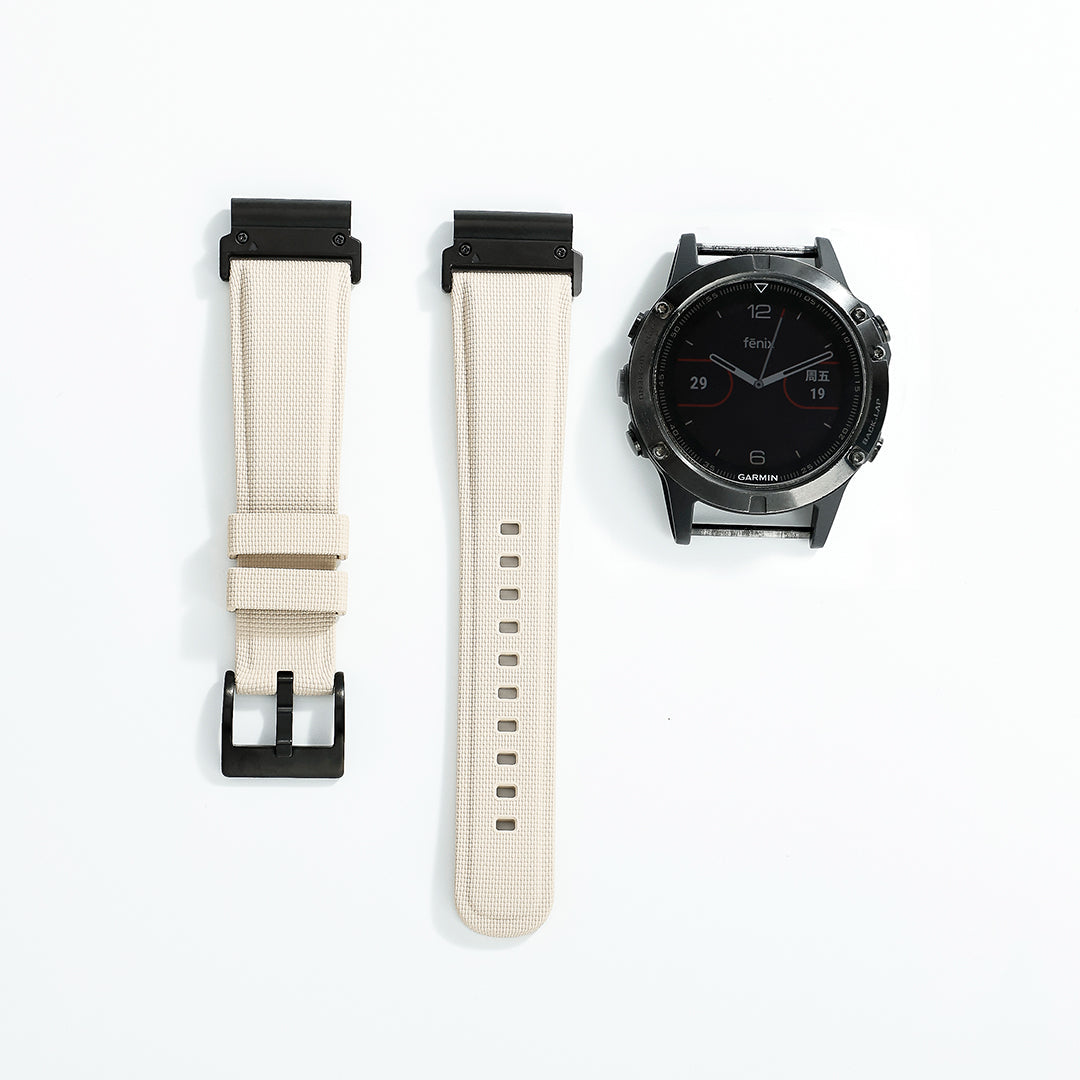 Premium FKM Rubber Textured Strap For Garmin