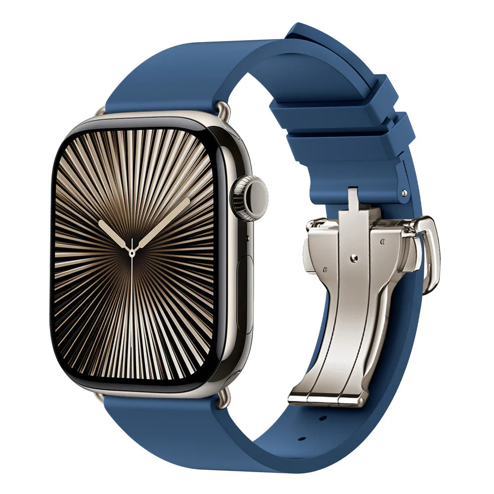 Skin Feel Fluororubber Apple Watch Band