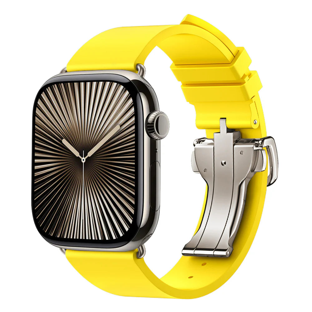 Skin Feel Fluororubber Apple Watch Band