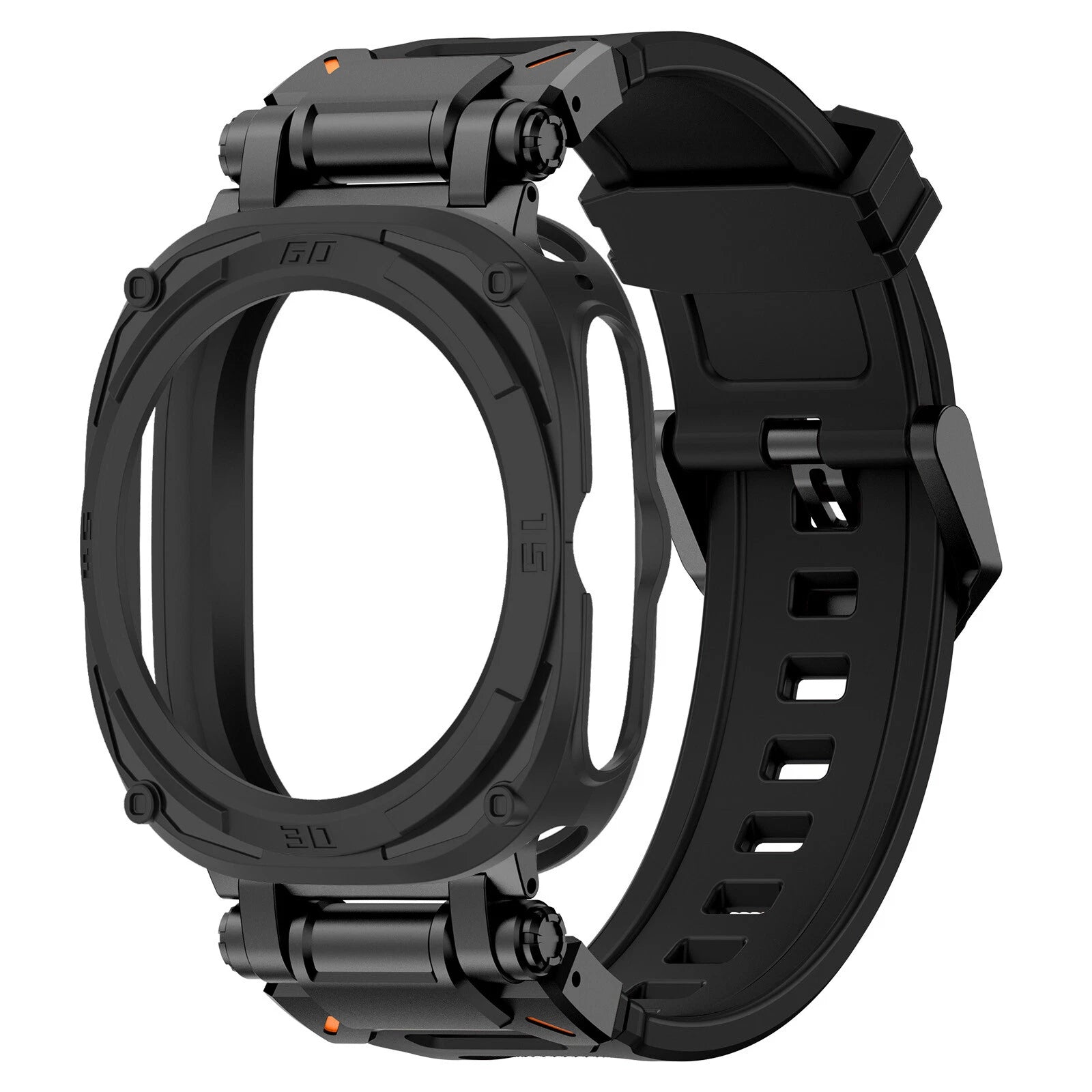 TPU Shockproof Protective Hollow Case Cover For Samsung Watch Ultra 47mm