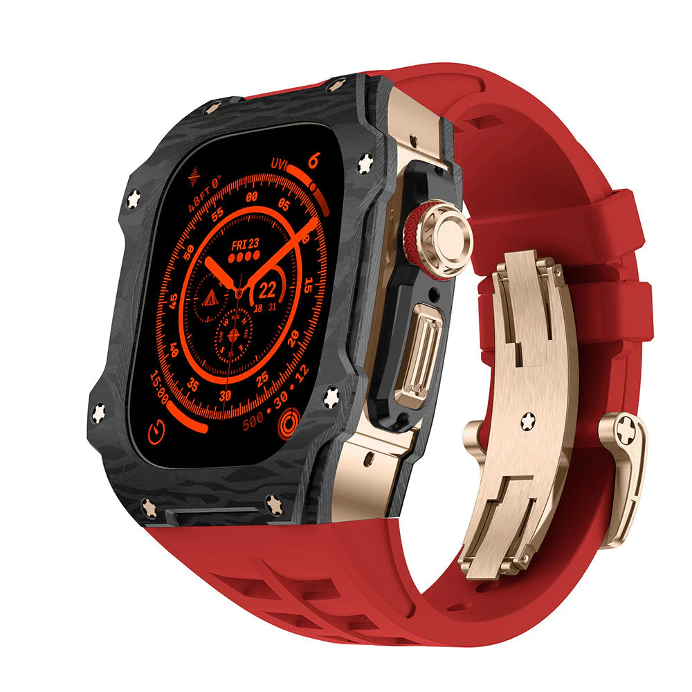 Vanguard Carbon Fiber Apple Watch Ultra - Black Case