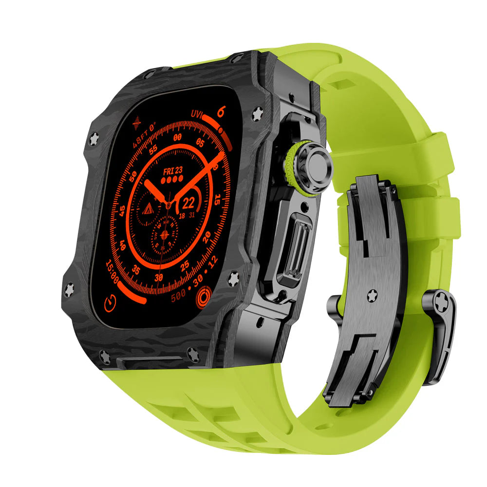 Vanguard Carbon Fiber Apple Watch Ultra - Black Case