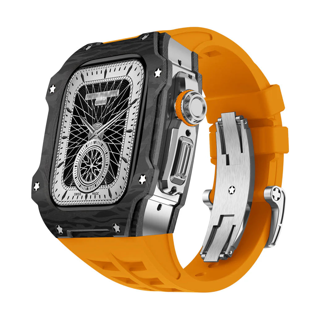 Vanguard Carbon Fiber Apple Watch Ultra - Black Case