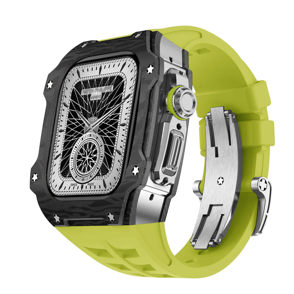 Vanguard Carbon Fiber Apple Watch Ultra - Black Case