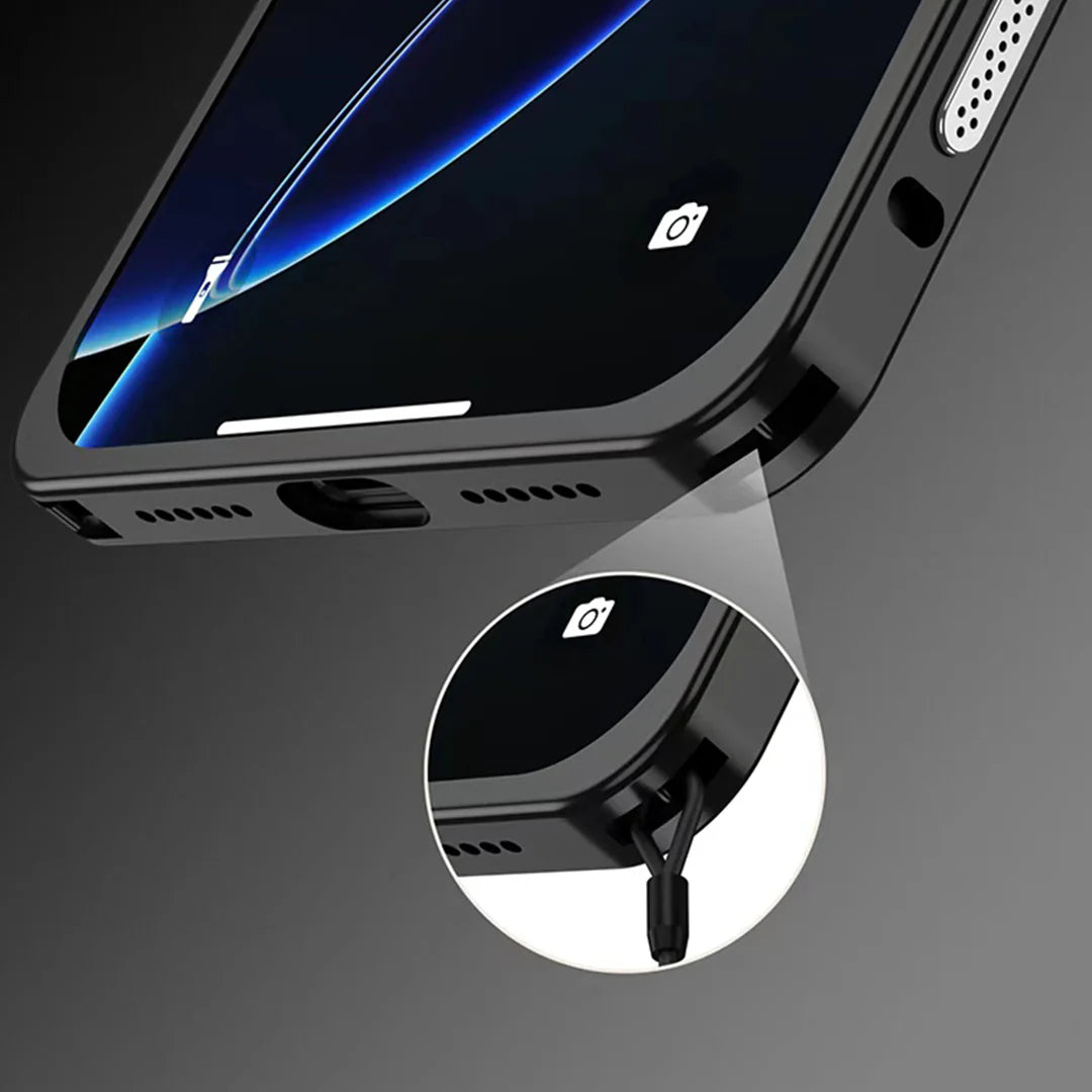 Aircraft-grade Aluminum Case