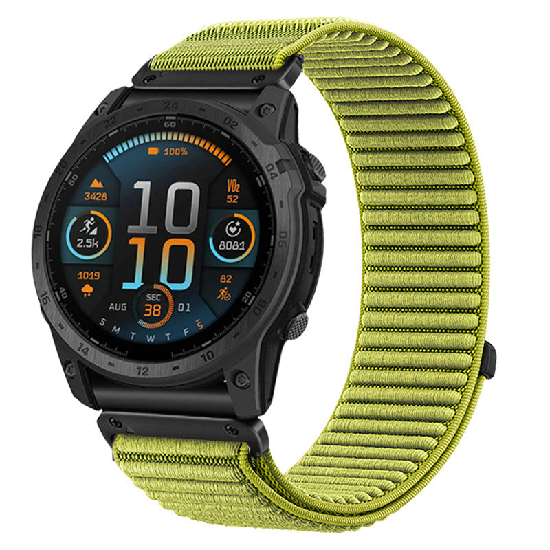 Mountain Pattern Nylon Strap For Garmin
