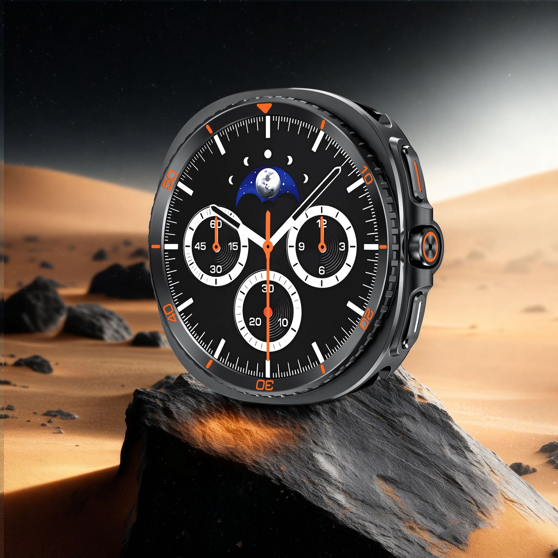 Full Edge Scratch-Proof Metal 360°Protective Cover for Samsung Galaxy Watch Ultra