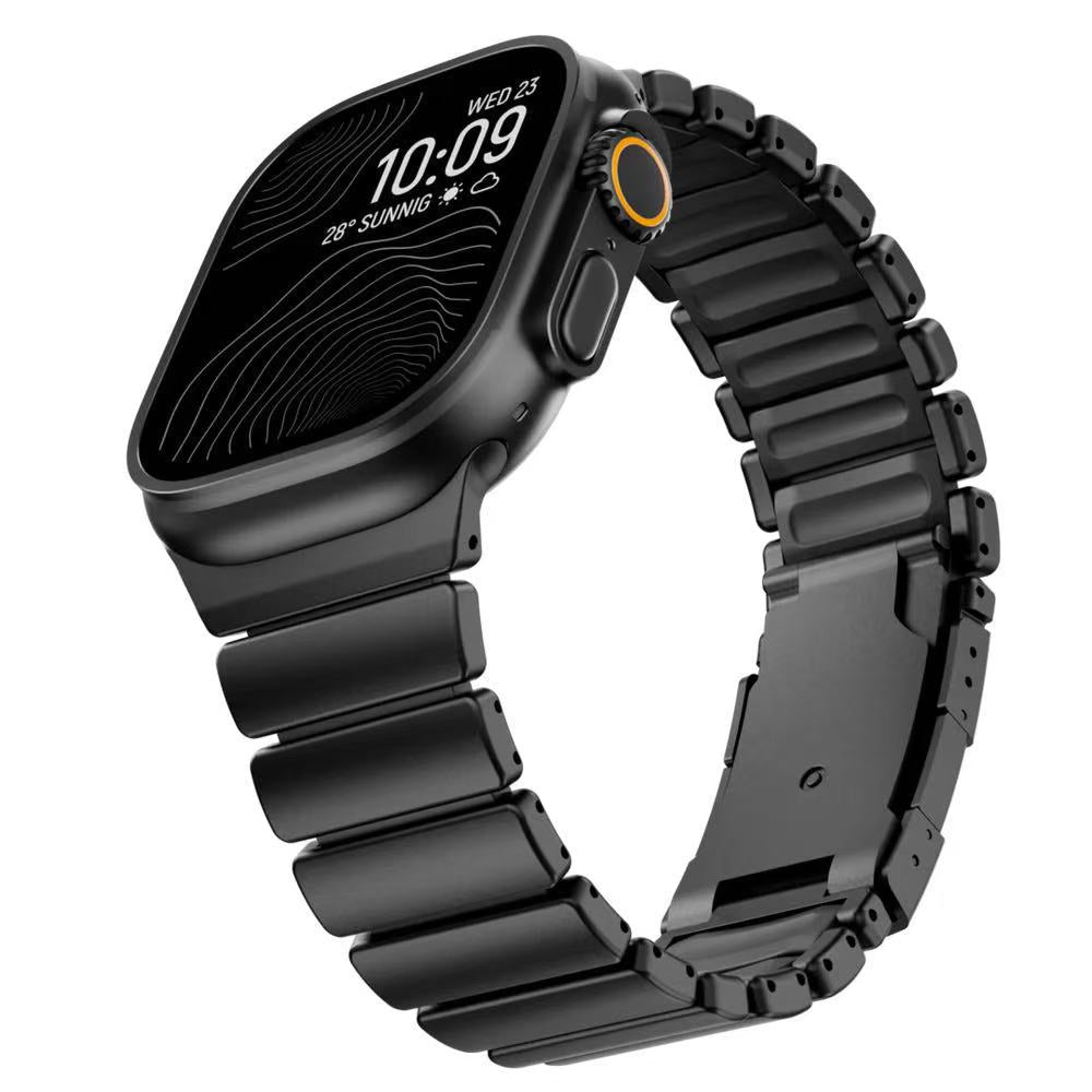 Ultra-Titanium +FKM Band Magnetic Clasp for Apple Watch